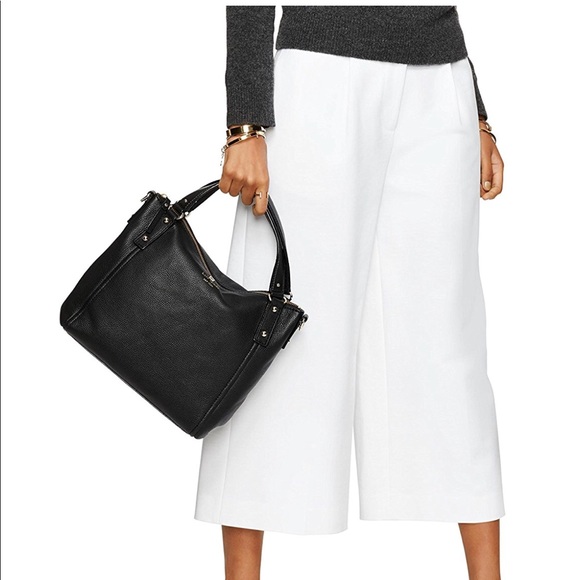 ♠️ Kate Spade Pine St Small Kori Black Leather Bag - Picture 2 of 8